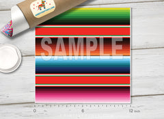 Serape Mexican Blanket patterned HTV-849