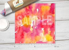 Watercolor Abstract Patterned Adhesive Vinyl 126