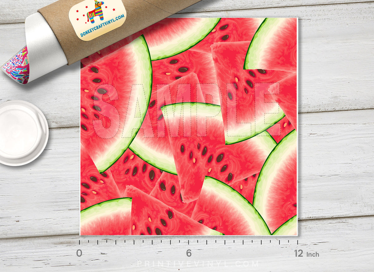 Watermelon Pattern Adhesive Vinyl 504