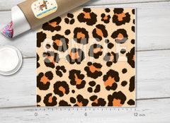 Leopard pattern Printed HTV-845