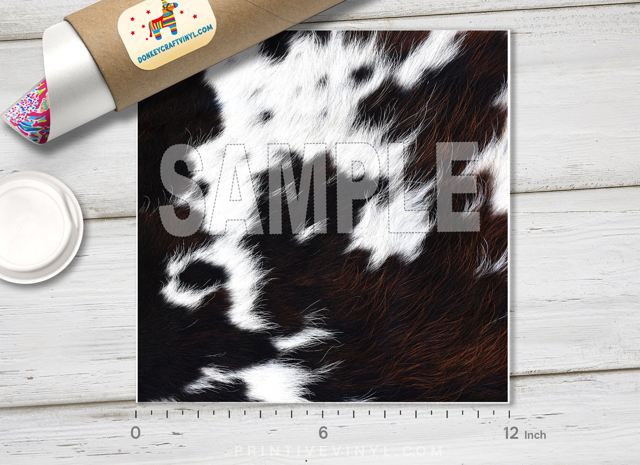 Cowhide Patterned HTV  951