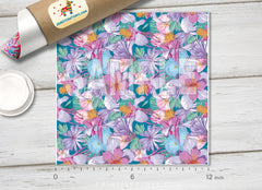 Wildflower Patterned Adhesive Vinyl 242