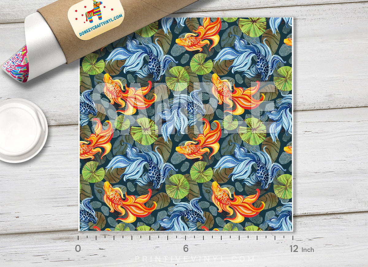 Goldfishes  Patterned HTV  180
