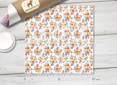 Small Flower Patterned HTV 1190
