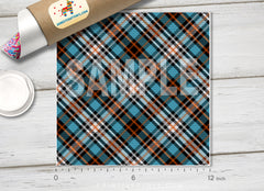 Tartan Plaid Patterned Adhesive Vinyl 451