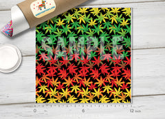 420 Marijuana Patterned HTV 1245