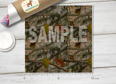 Hunting Camouflage Patterned Adhesive Vinyl 124
