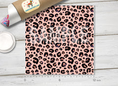 Pink Leopard Printed HTV-811
