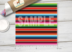 Serape Mexican Blanket patterned HTV-849