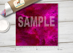 Abstract Claret, Violet, Purple Patterned HTV- 910