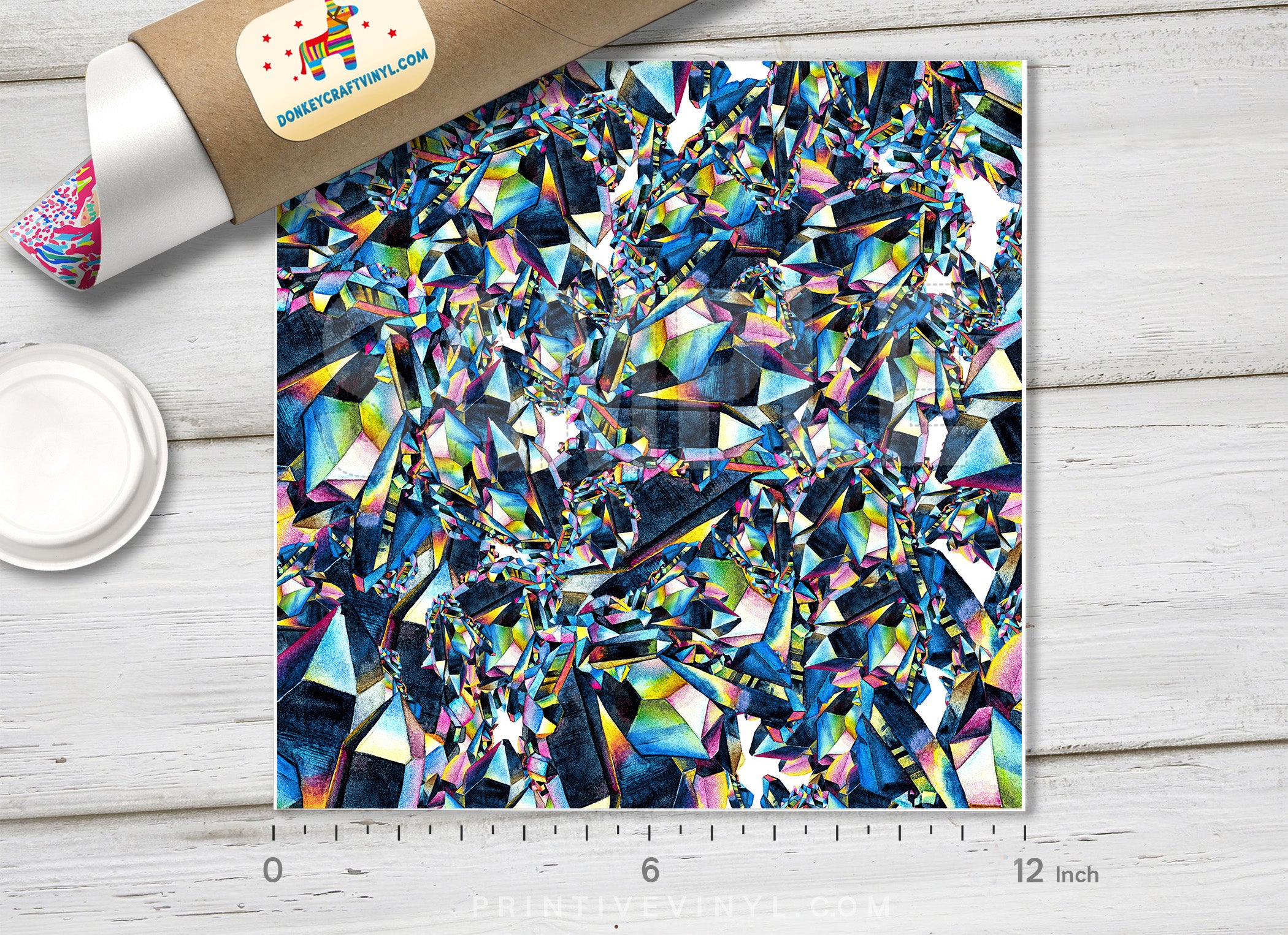 Prism Pattern Adhesive Vinyl 538