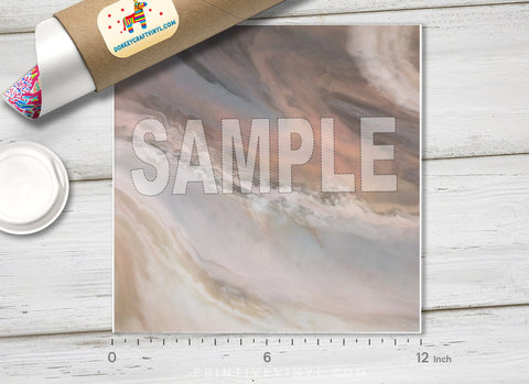 Abstract Oil Paint Marble Patterned HTV 895