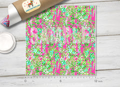 Lilly P Inspired Southern Charm Patterned HTV-L084