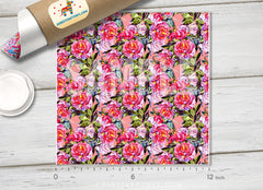 Floral Patterned Adhesive Vinyl 428