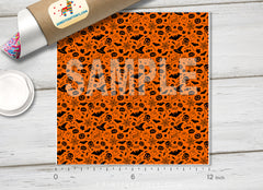 Halloween Patterned Adhesive Vinyl 156