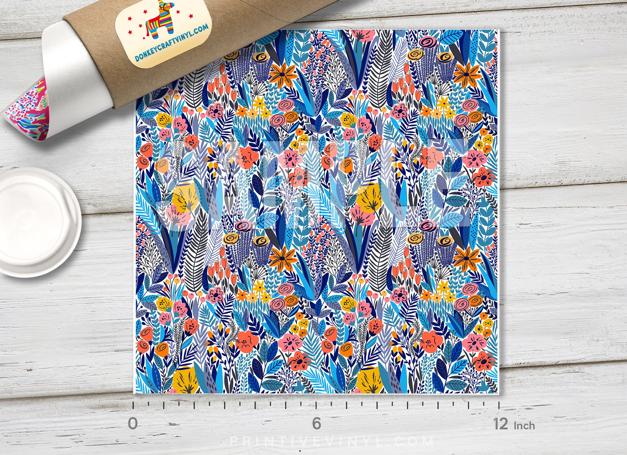 Tropical Illustration Patterned HTV 119