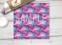 Colorful Watercolor  Patterned HTV 139