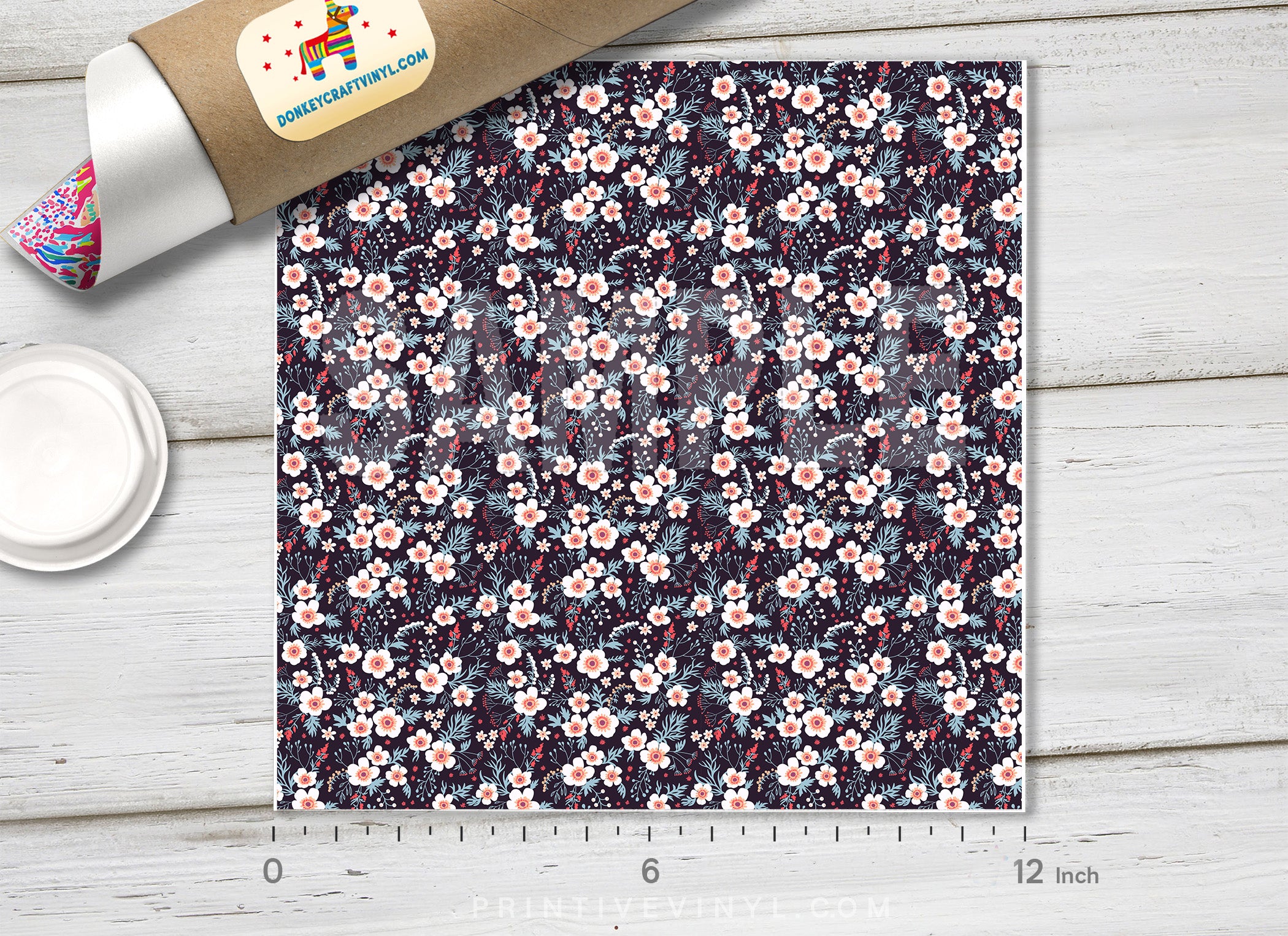 Cute small Flower Patterned HTV 270