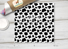 Cow Cowhide Patterned HTV 1030