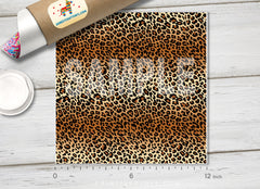 Ombre Leopard Printed Vinyl/ Indoor/ Outdoor / Heat Transfer Vinyl- 774 - Printive Vinyl | Patterned Vinyl