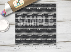 Black Abstract Patterned HTV 1246