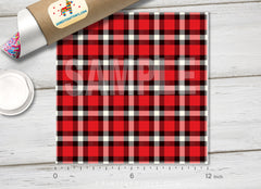 Plaid Patterned Adhesive Vinyl 263