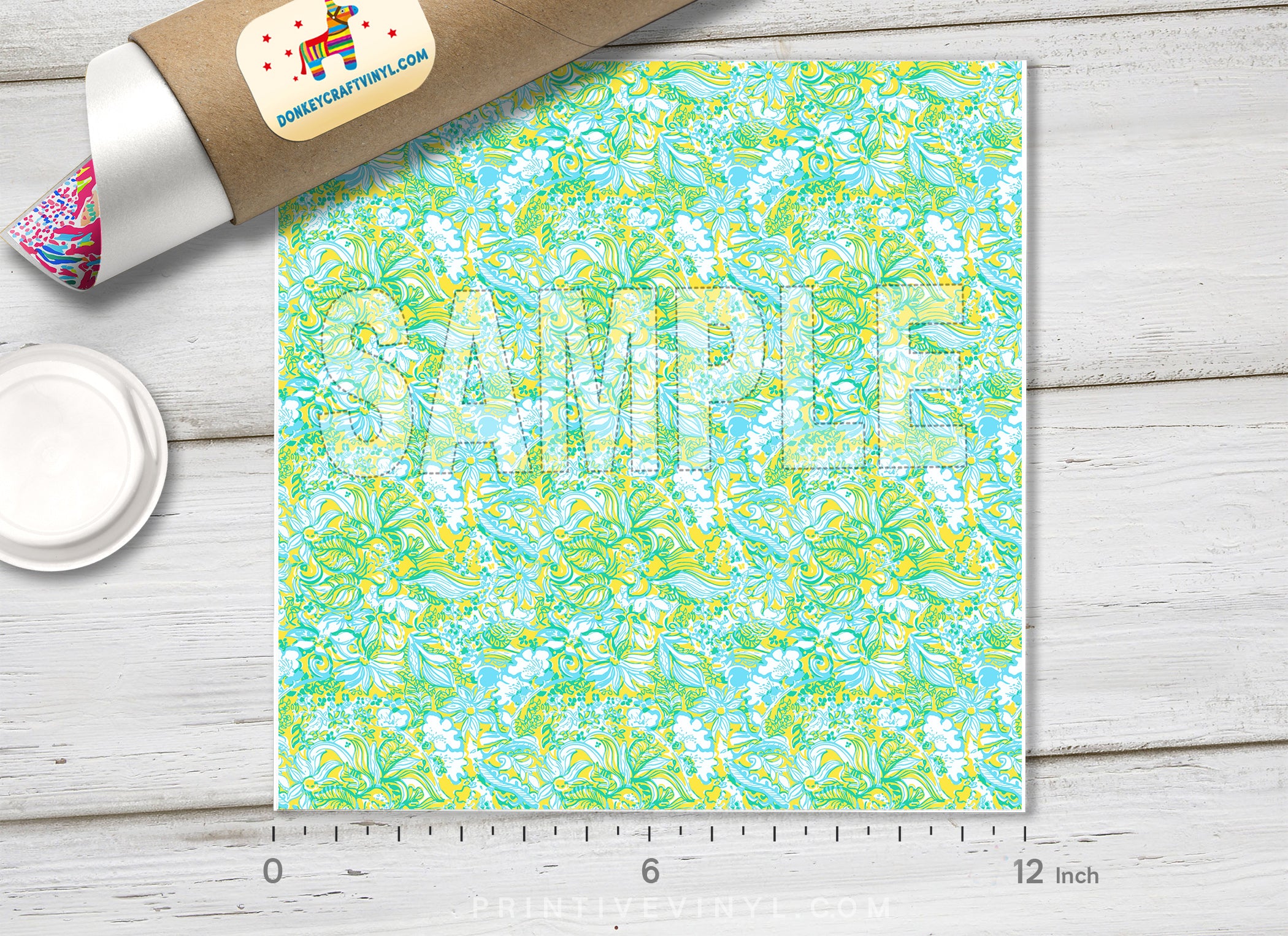 Summer garden Patterned HTV L131