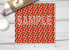 Strawberry Fruits  Patterned HTV 1135