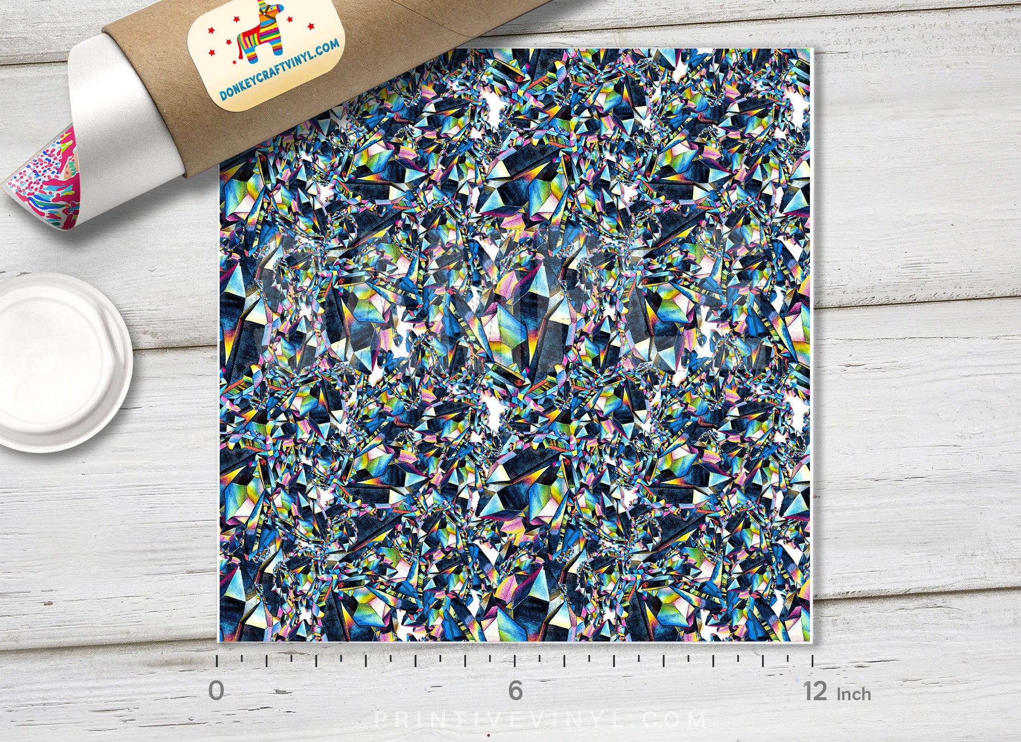 Prism Pattern Adhesive Vinyl 538