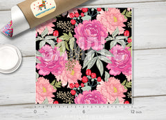 Flowers Patterned HTV 728