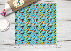 Pop Art Comic Pattern Adhesive Vinyl 480