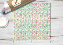 Watercolor Flowers Patterned HTV 617