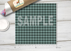 Tartan Plaid Patterned Adhesive Vinyl 457