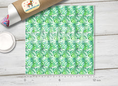 Palm Tree Leaves  Patterned HTV 1339