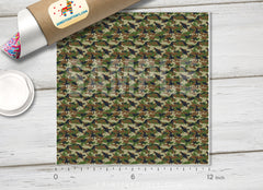 Military Camouflage Pattern Adhesive Vinyl 494