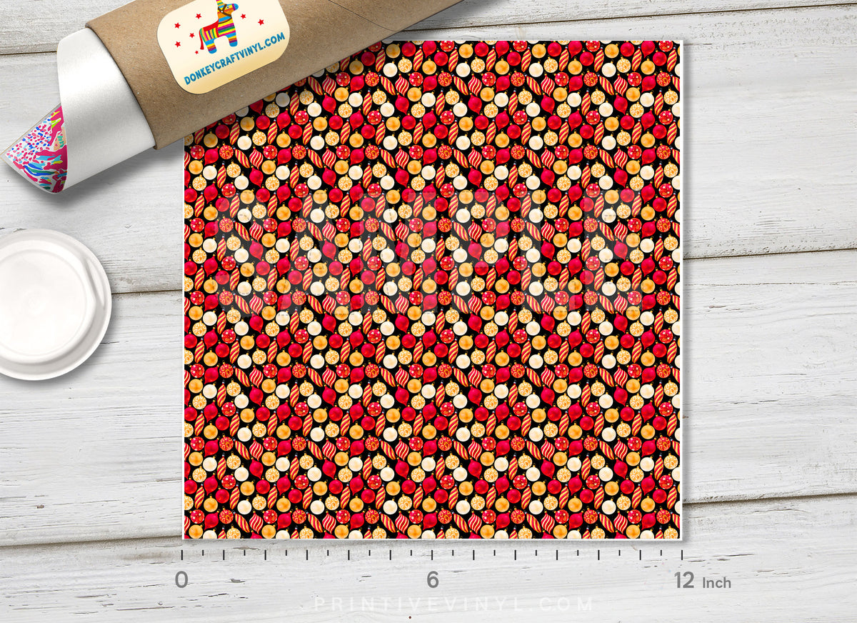 X-mas decorations Pattern Adhesive Vinyl 546