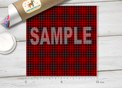 Lumberjack Plaid Patterned HTV 1430