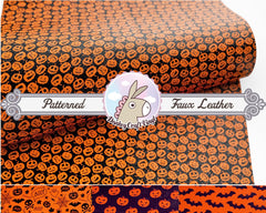 Halloween Printed Faux Leather FL-011